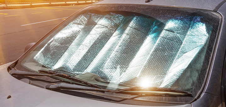  Parasol para parabrisas de coche, protector de parabrisas de  coche, protector solar interior de parabrisas : Automotriz
